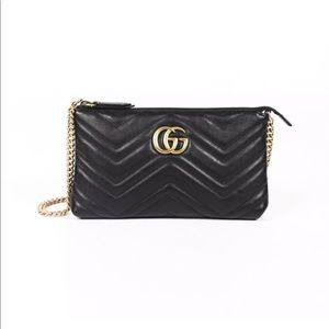 Gucci Mini Marmont Matelassé Cross Bag